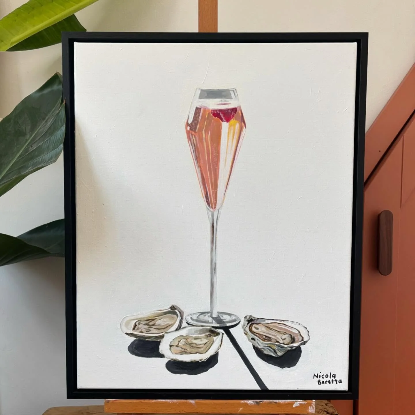 This bouji baby is still available to buy. 🥂🦪🦪🦪&pound;250 framed. Is your mum a champagne fiend!? May make a very special Mother&rsquo;s Day gift. Get your hands on it asap! DM to buy. X

#champagne #champagneandoysters #oysters #oystersonthehalf