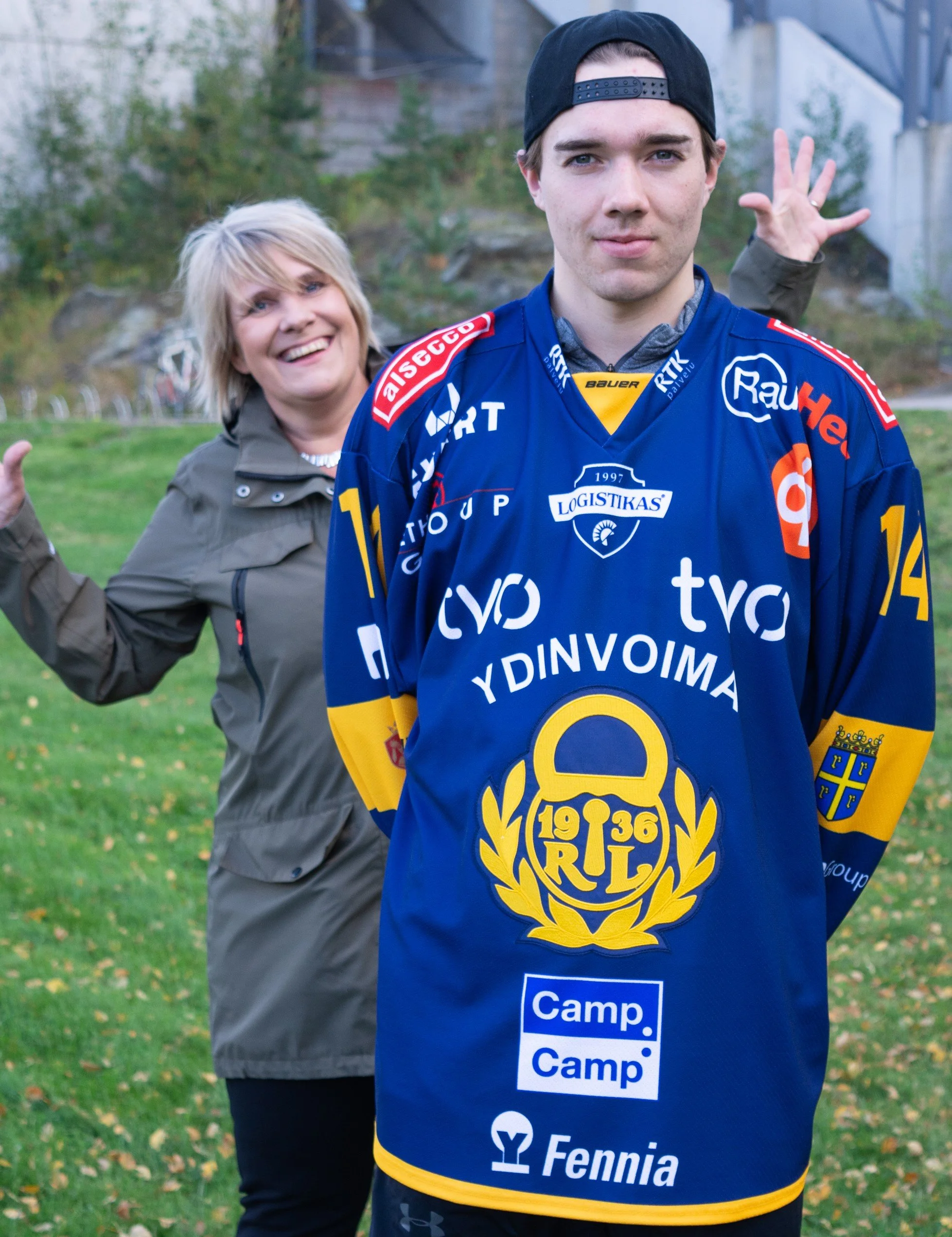 Ville Heinola on Campin kummipelaaja!!!