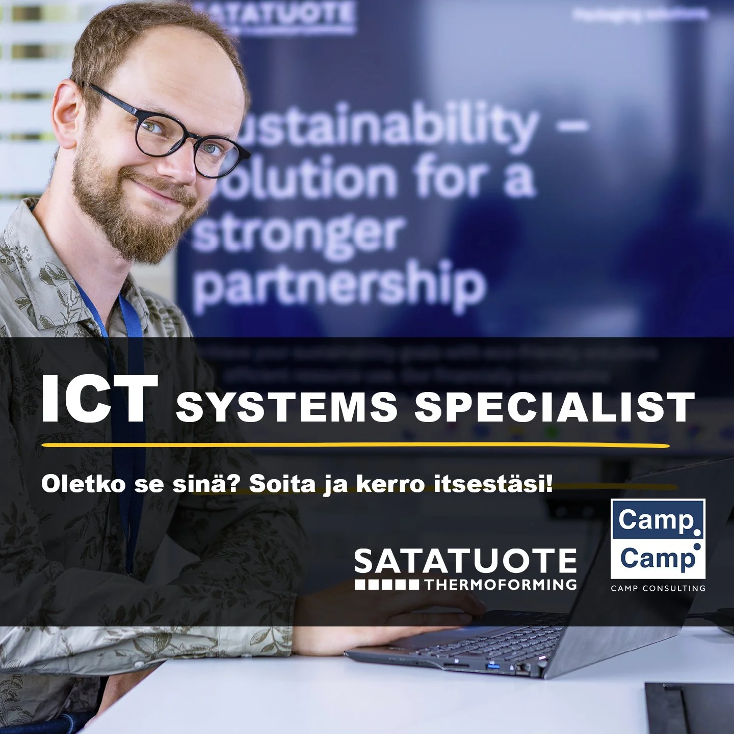 ICT SYSTEMS SPECIALIST, Satatuote Oy, Rauma 
