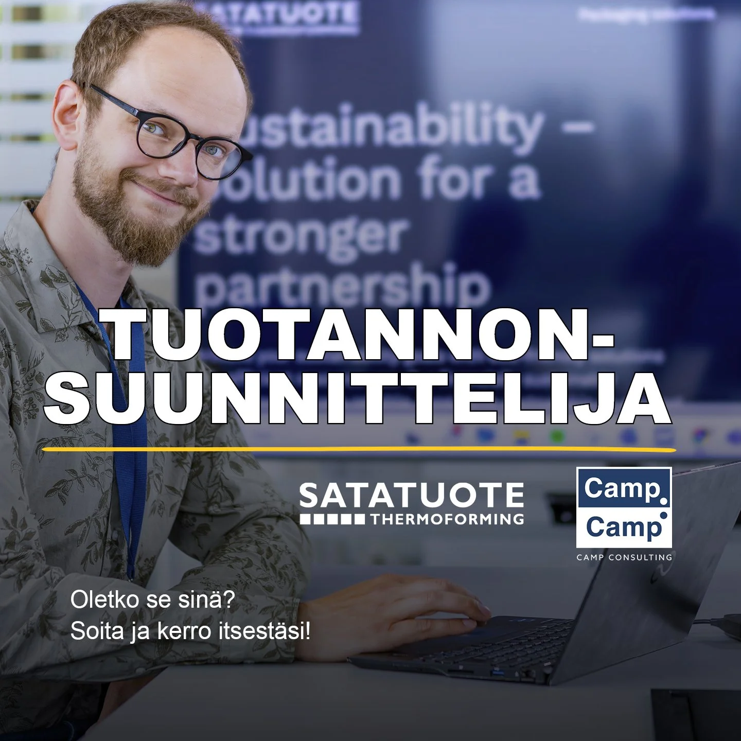 TUOTANNONSUUNNITTELIJA, Satatuote Oy, Rauma