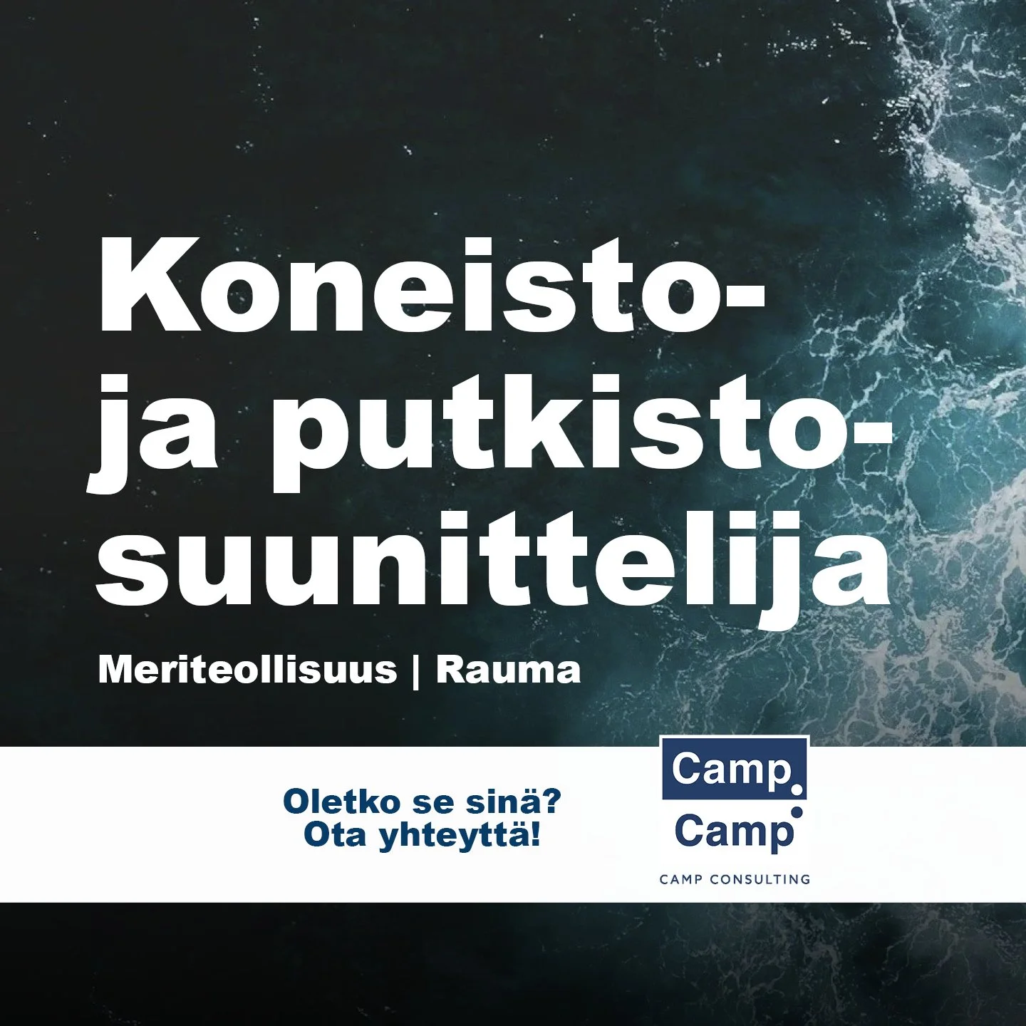 KONEISTO- JA PUTKISTOSUUNNITTELIJA