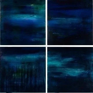 Eromanga Sea 1 to 4, Qadriptych, Acrylic on ACP, 85 x 85 x 1.6cm, 2026
Photography: Robyn Wood Photography