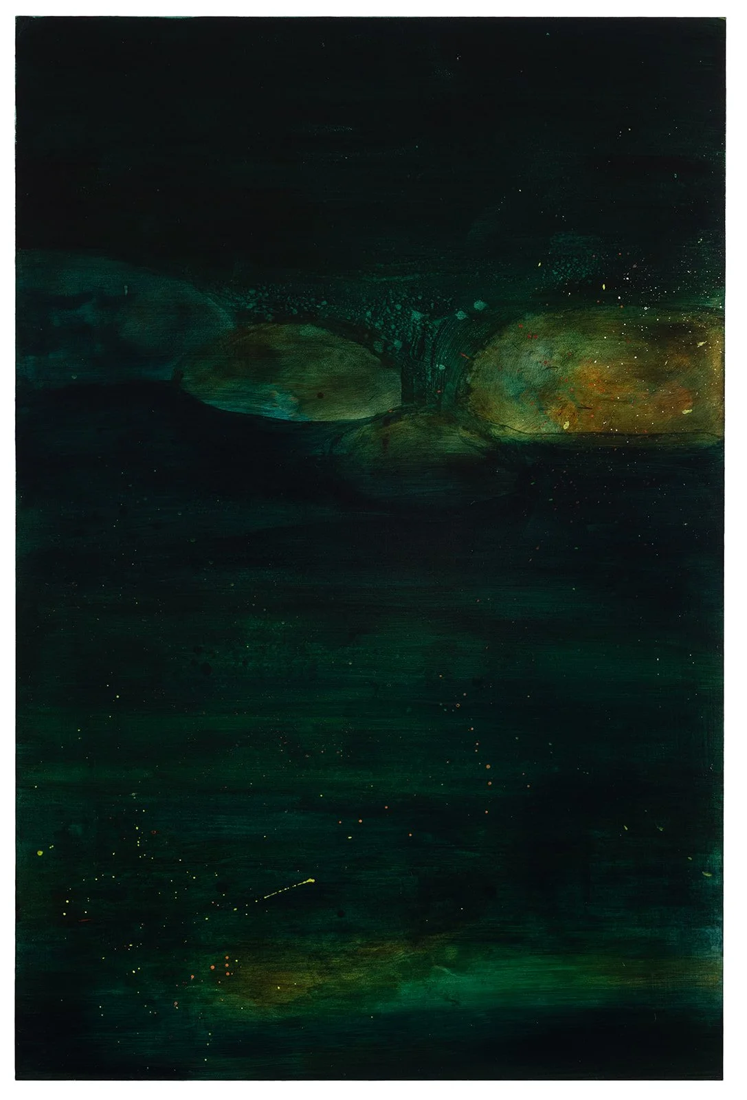 Ancient Waters IV, Acrylic on ACP, 60 x 40 x 1.6cm, 2026.
Photography: Robyn Wood Photography