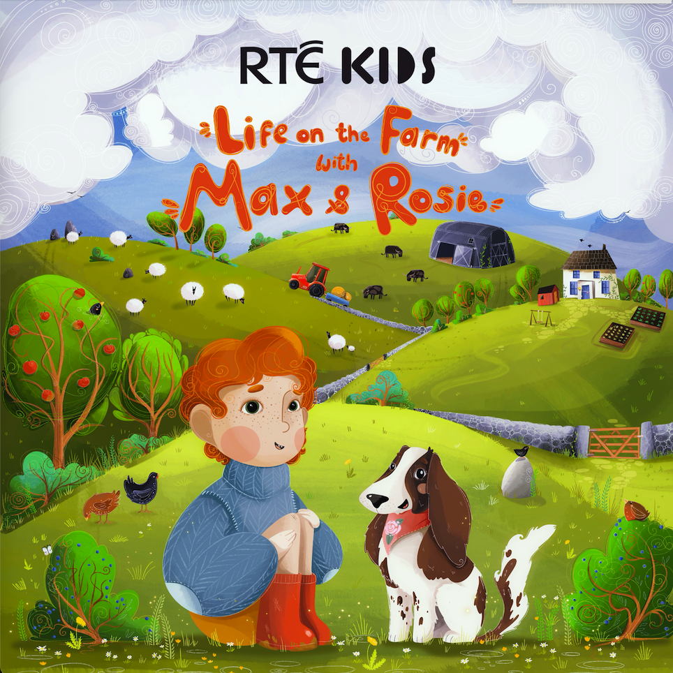 'Life on the farm with Max & Rosie' Cover Illustration 2026