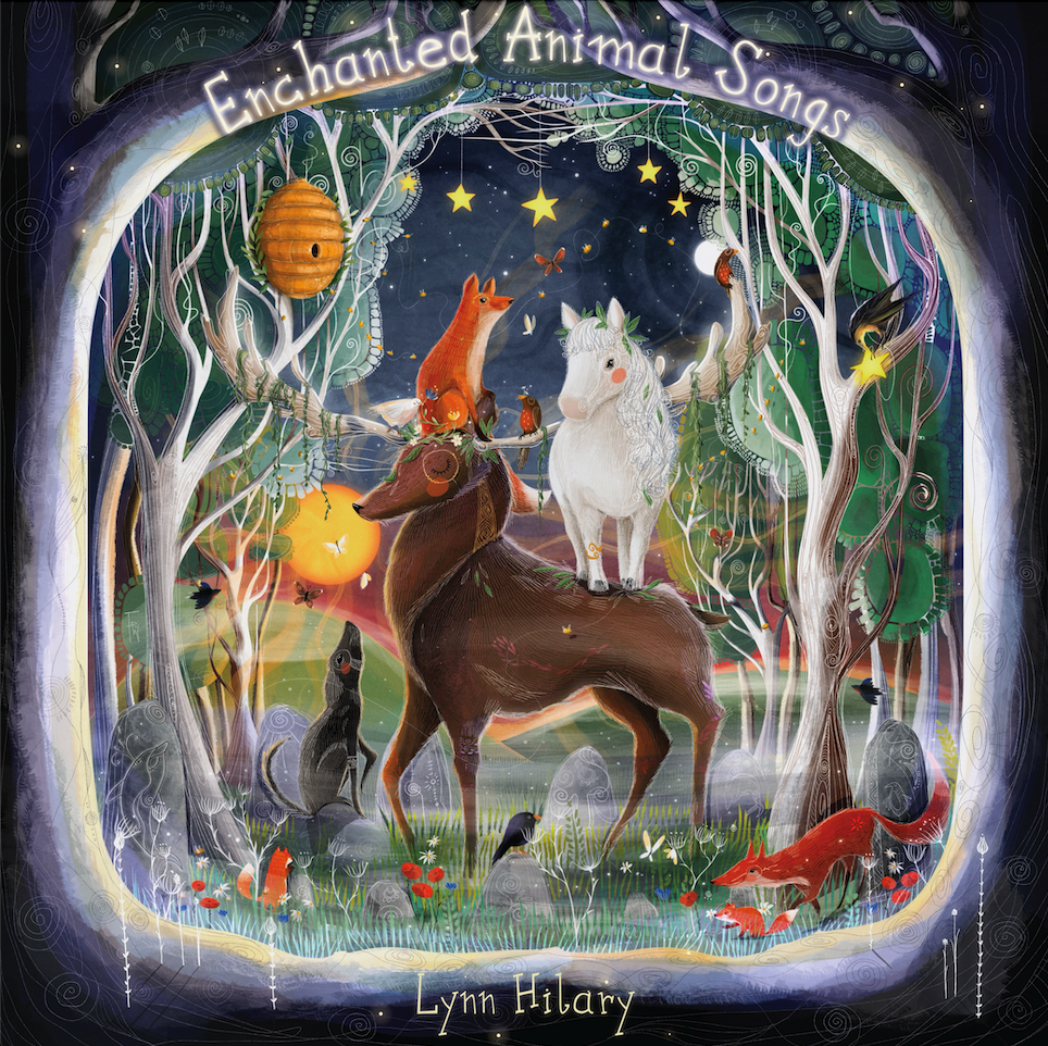 'Enchanted animal songs' by Lynn Hilary Cover art 2026