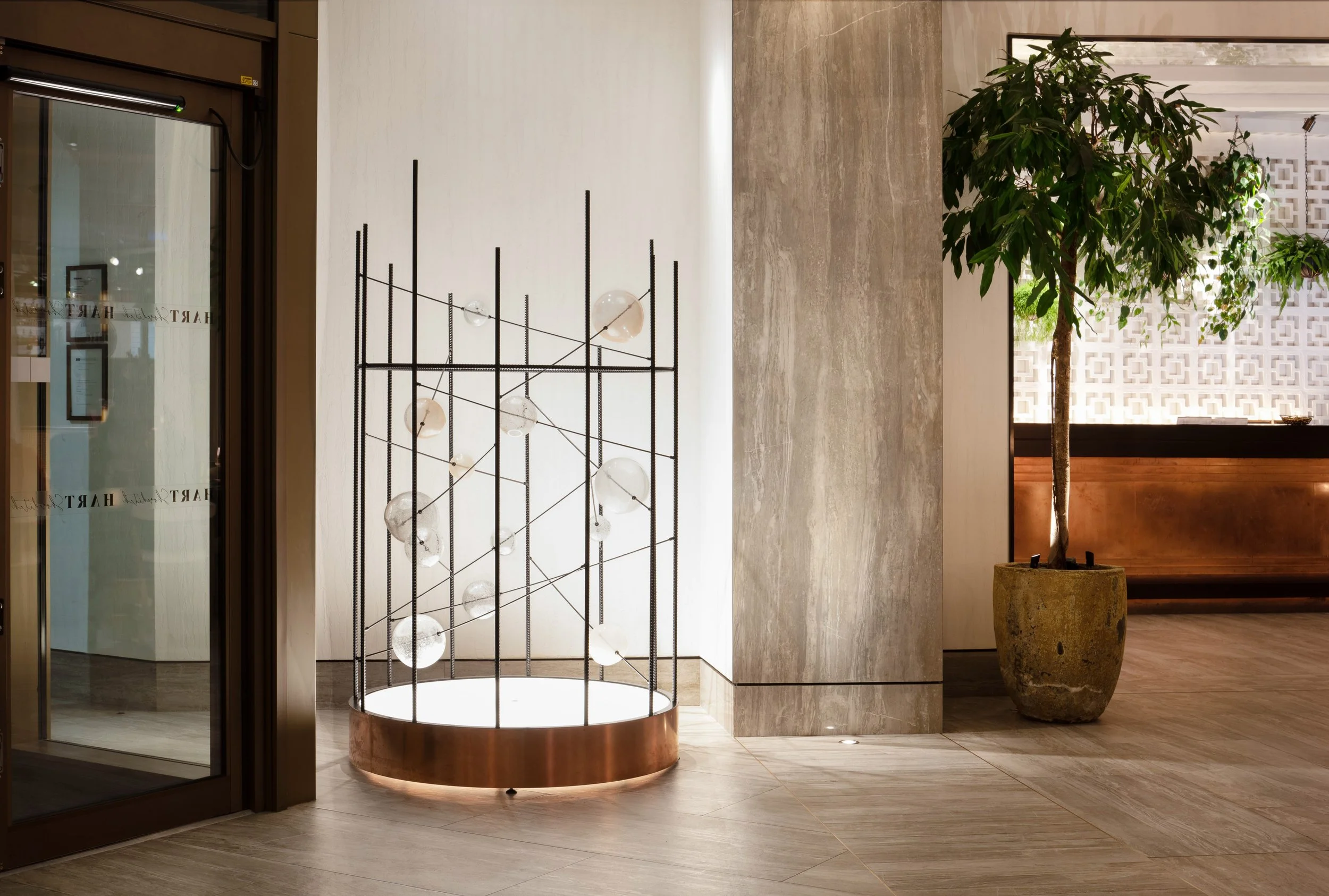 Verrier with the reception desk view on the right