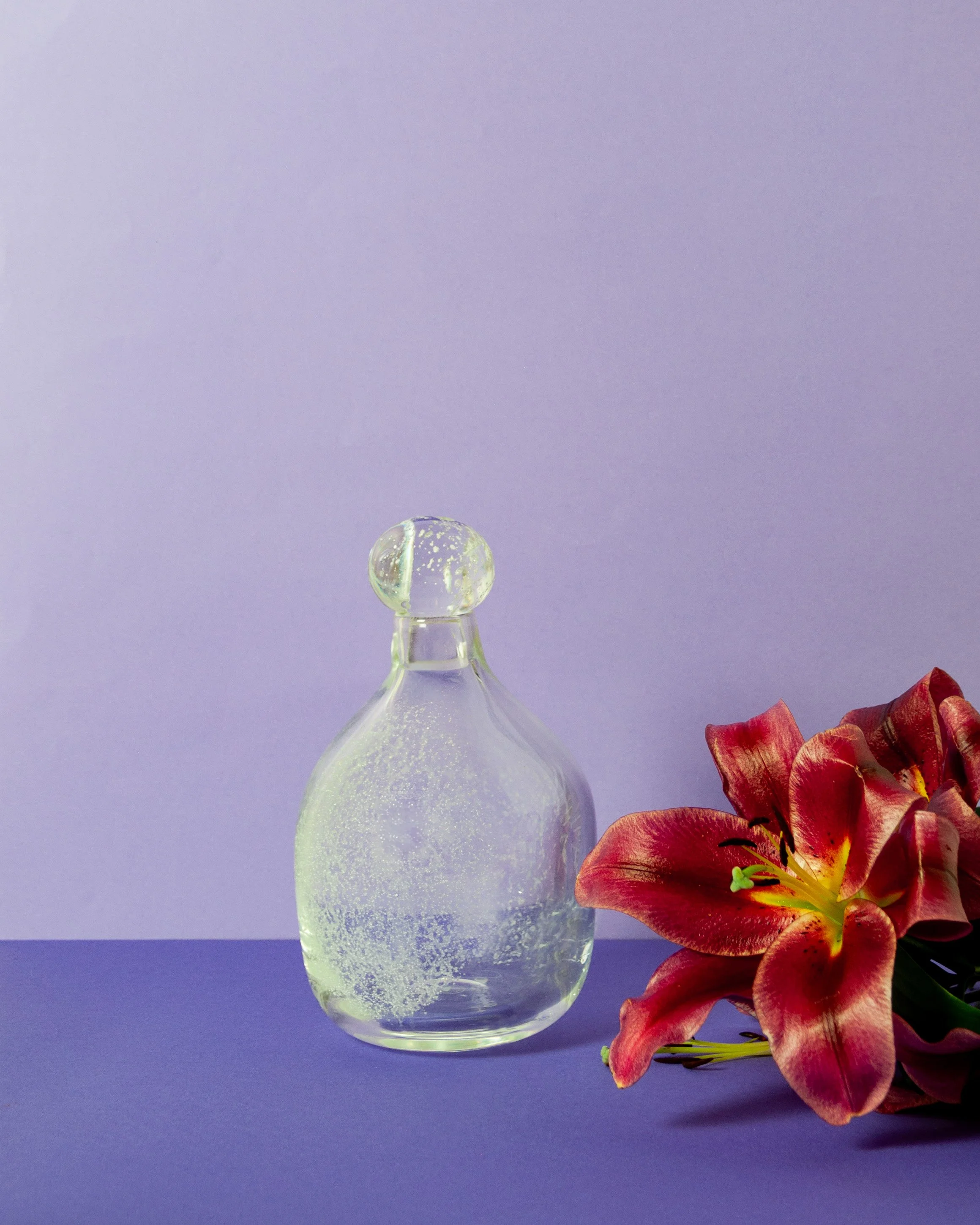 Decanters with sand from Mallorca