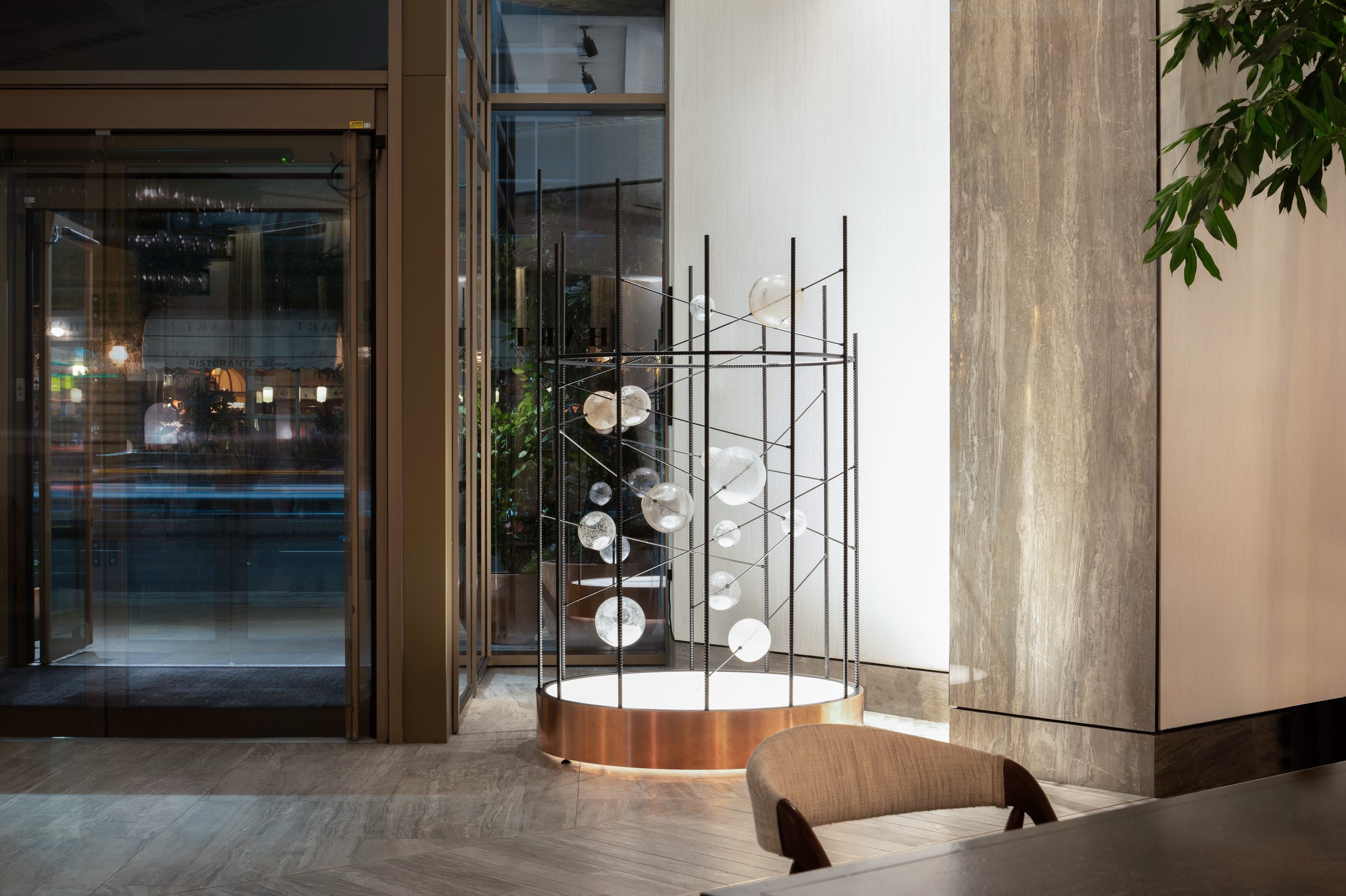 Verrier installation