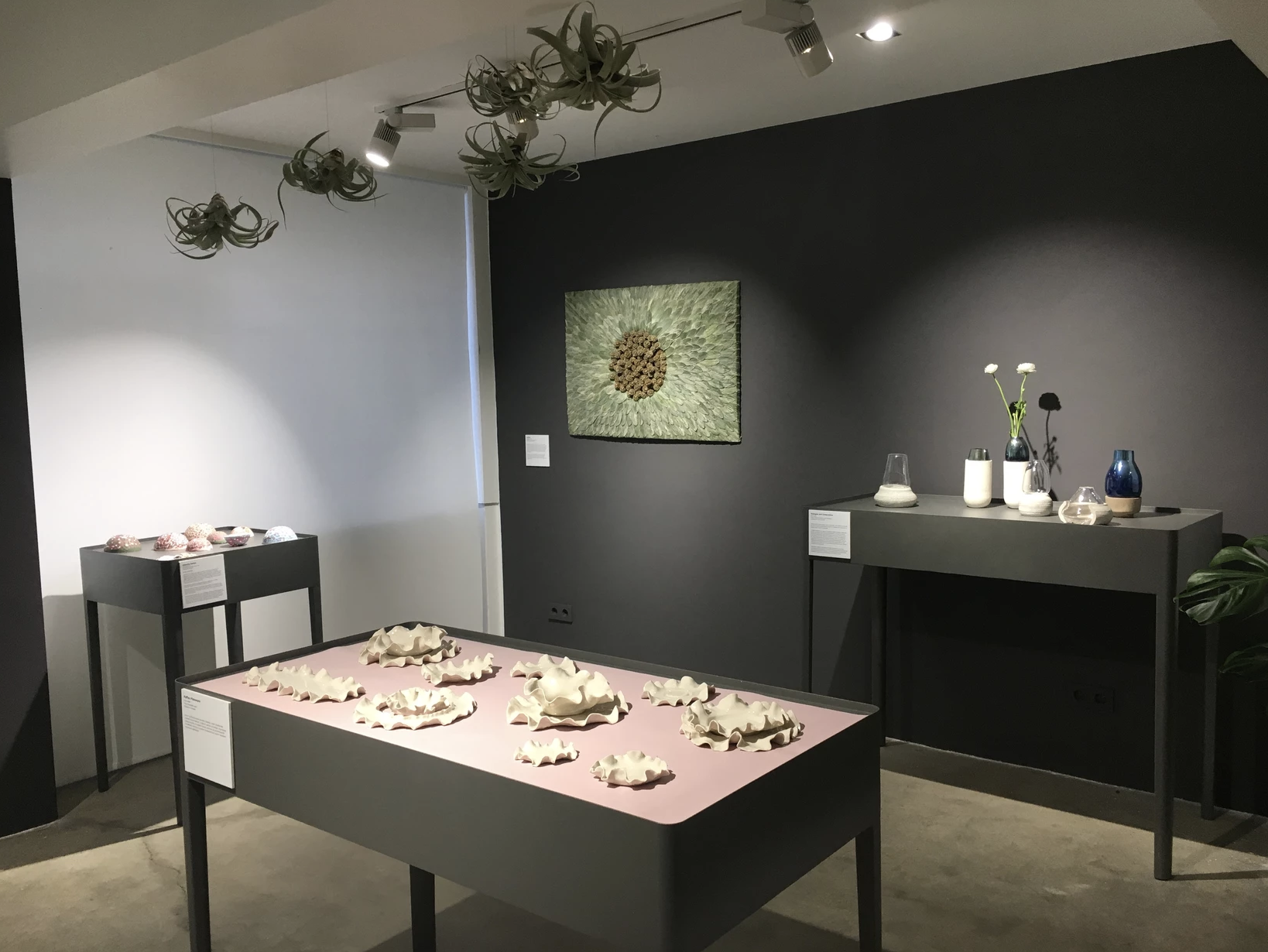 Artworks by Lina Saleh, Ekin Kayış, Menderes Güneş and Made by Manos