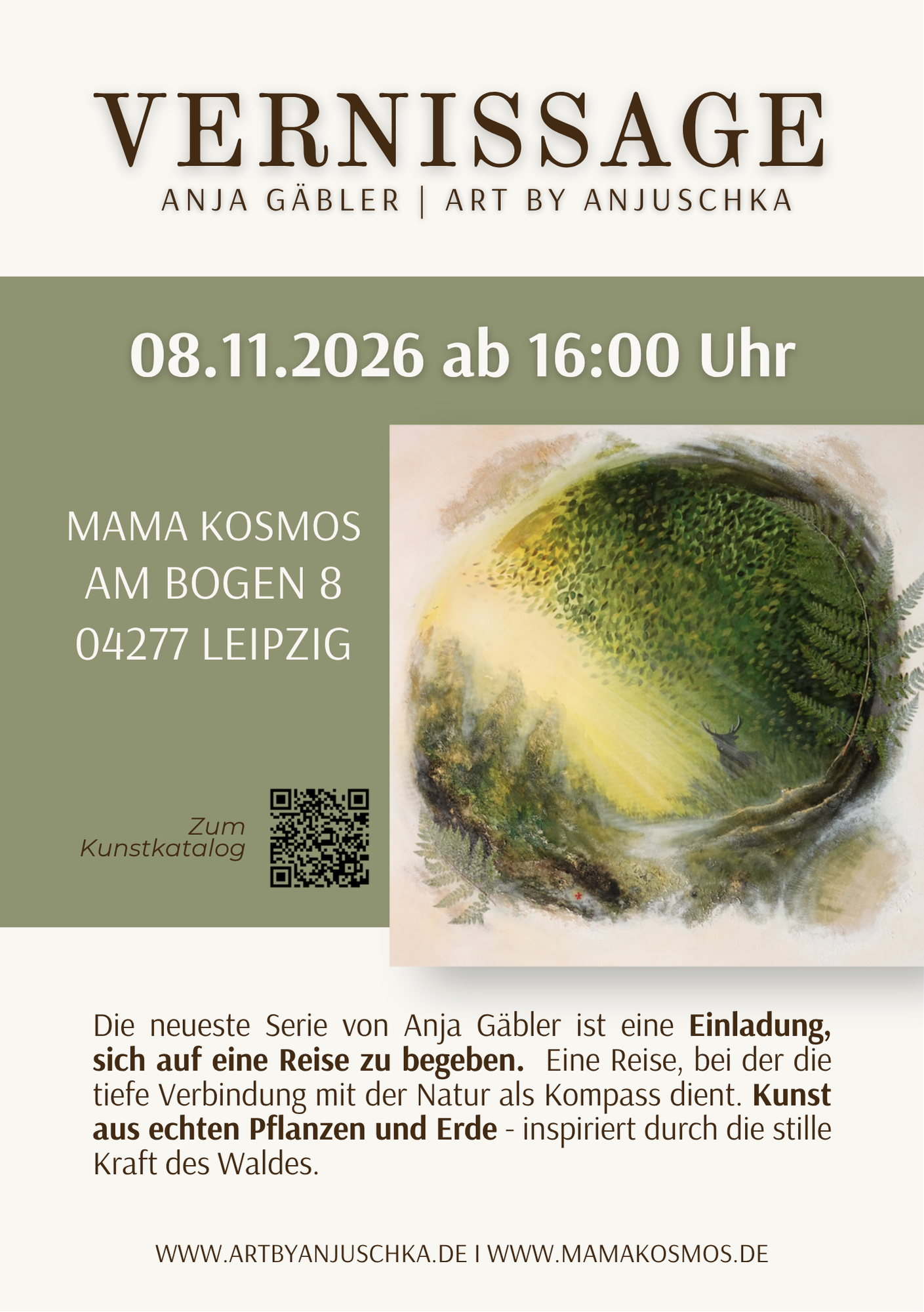08.11.2026 Vernissage in Leipzig