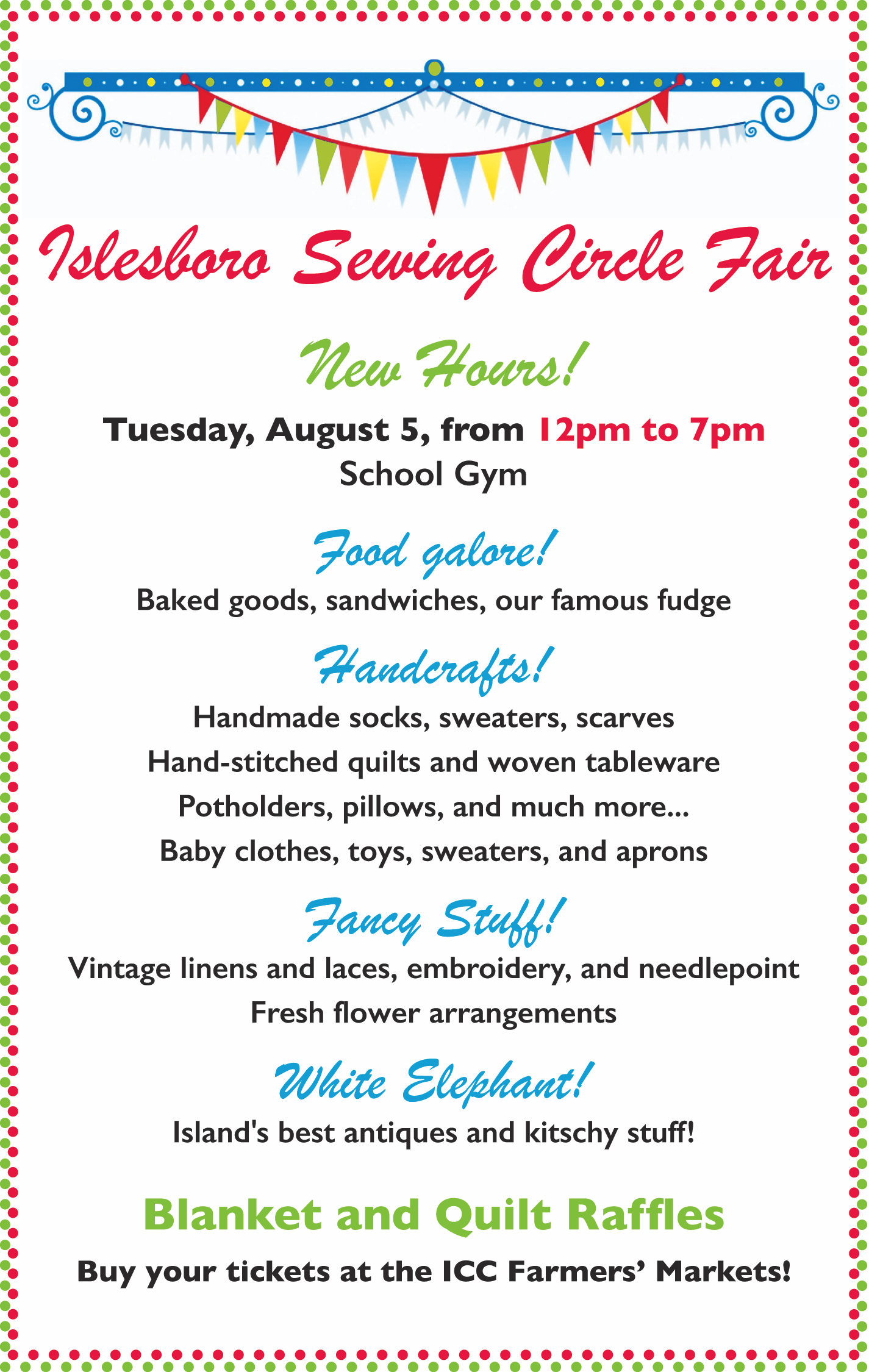 Sewing Circle Fair