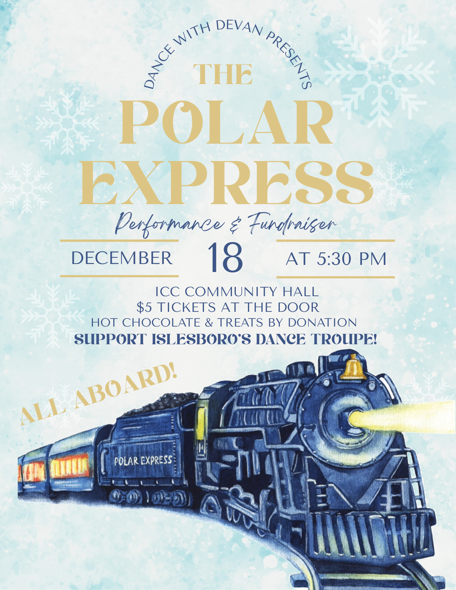 Dance with Devan Recital - The Polar Express