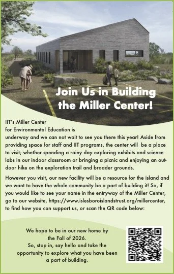 Hard Hat Tour and Ruth Gorton Art Show at the new Miller Center for Environmental Education