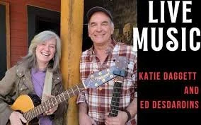 Katie Daggett and Ed Desjardins at the Up Island Church