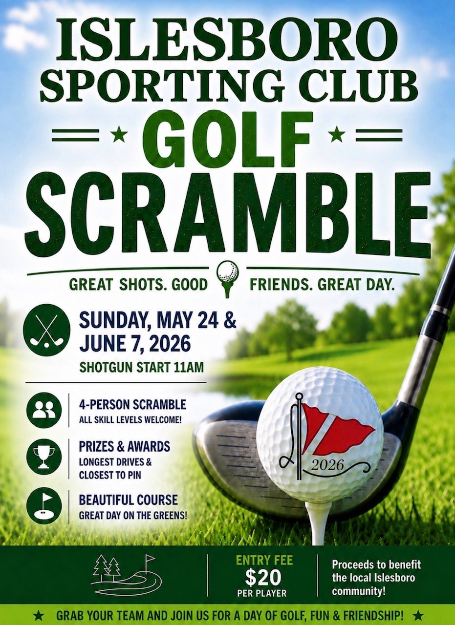 Islesboro Sporting Club Golf Scramble 