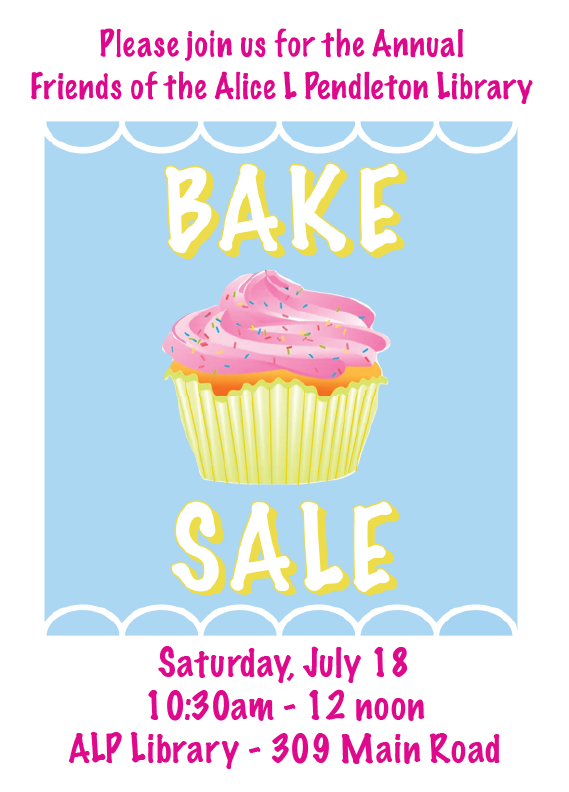 Friends of the Library Bake Sale