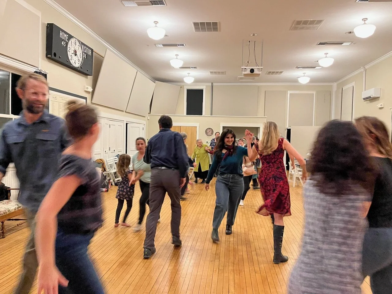 Islesboro Community Center - Lessons in cooperation: Contra dancing at the Community Center