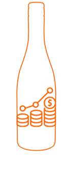 Commercial finance service icon