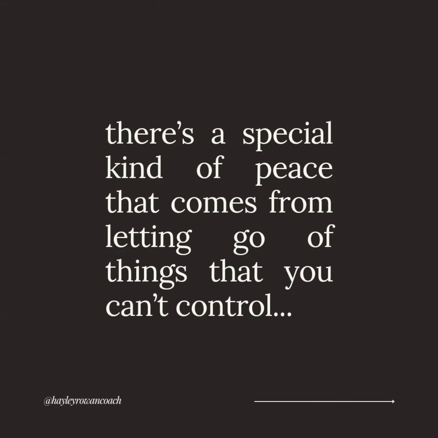 Wanting to be in control of more than you really are often comes from the best of intentions. Wanting the people around you to be happy. Wanting people to think positively about you, see you in your best light, respond to you in a way that feels good