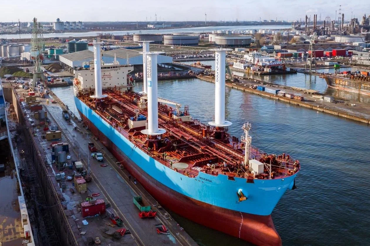 bound4blue completes first eSAIL installation under Maersk Tankers agreement