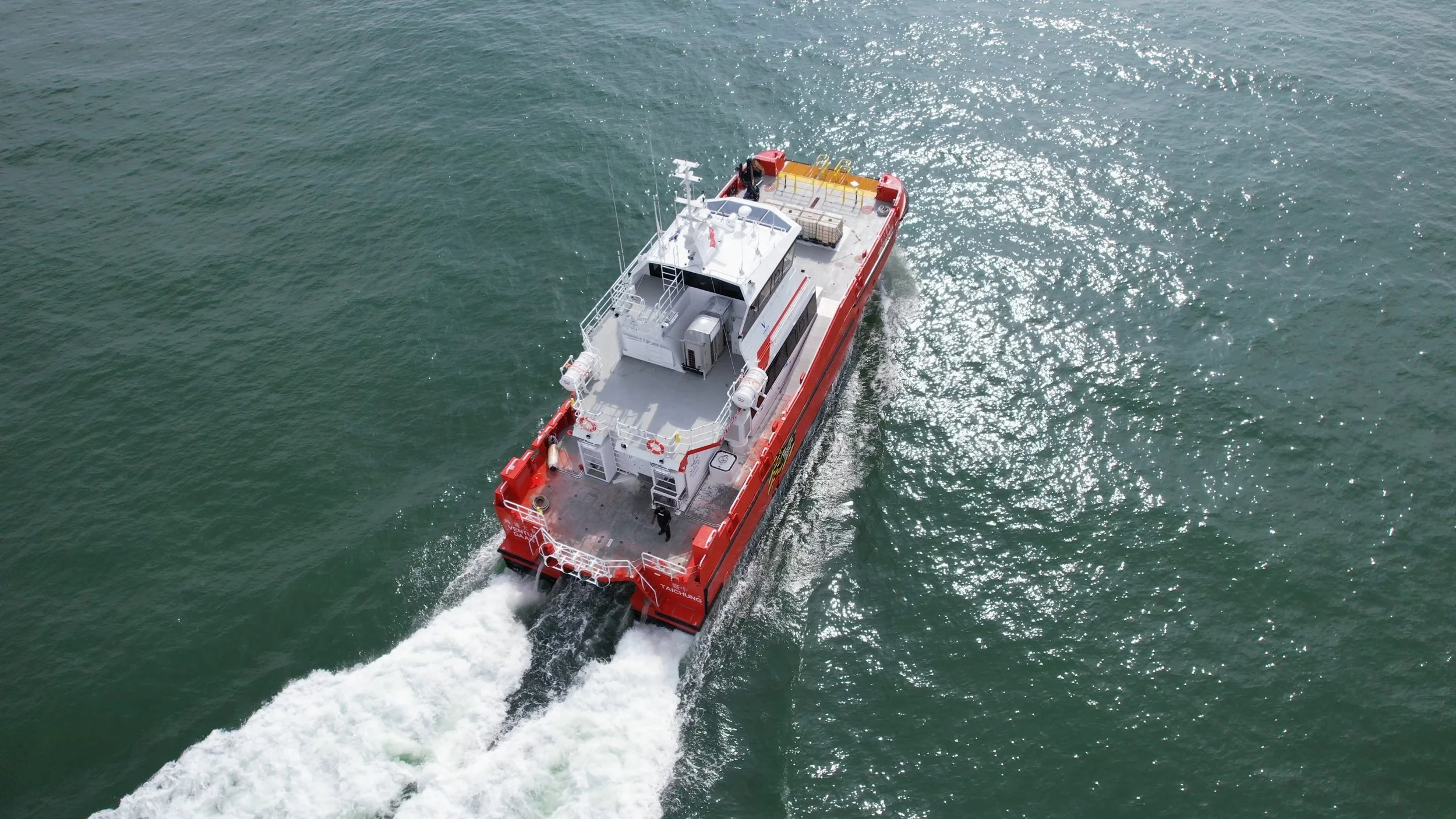 Strategic Marine delivers first of two 27m Crew Transfer Vessels to ...