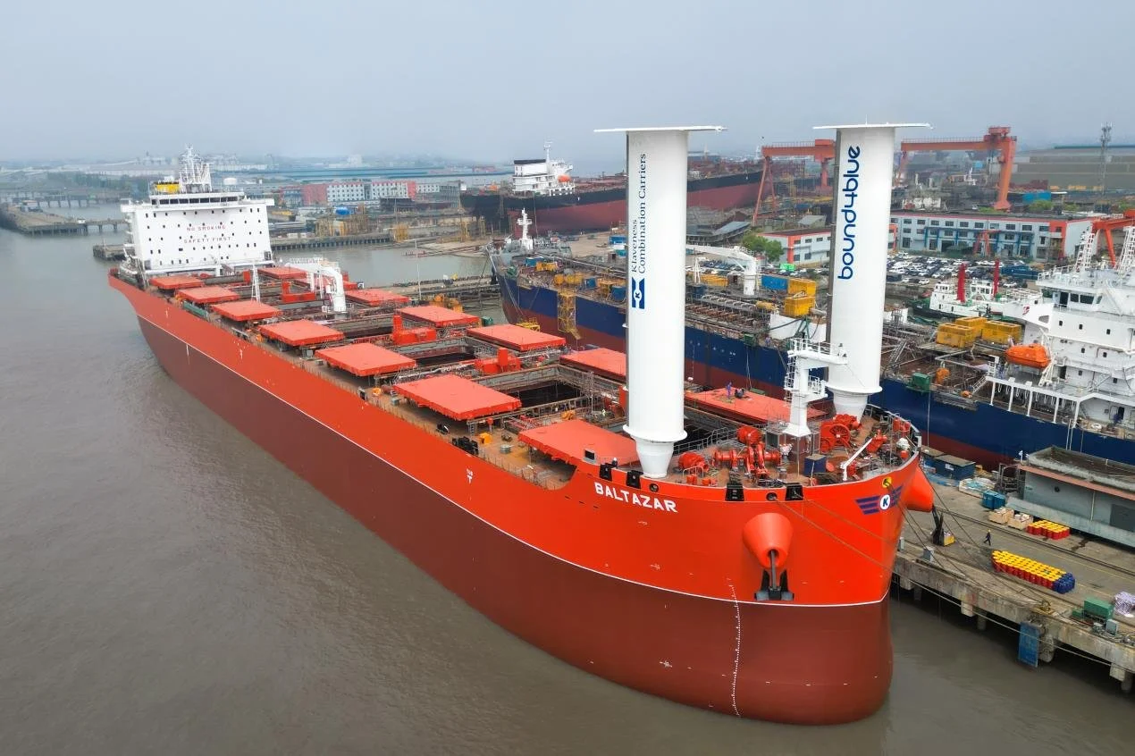 bound4blue completes eSAIL® installation on Klaveness Combination Carriers’ CABU III newbuild