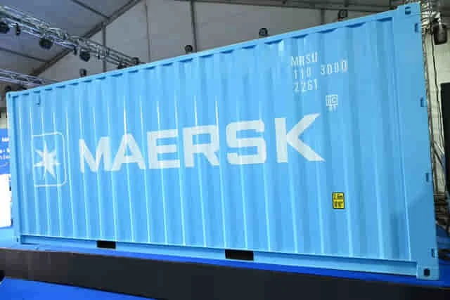 Maersk unveils first made-in-India container