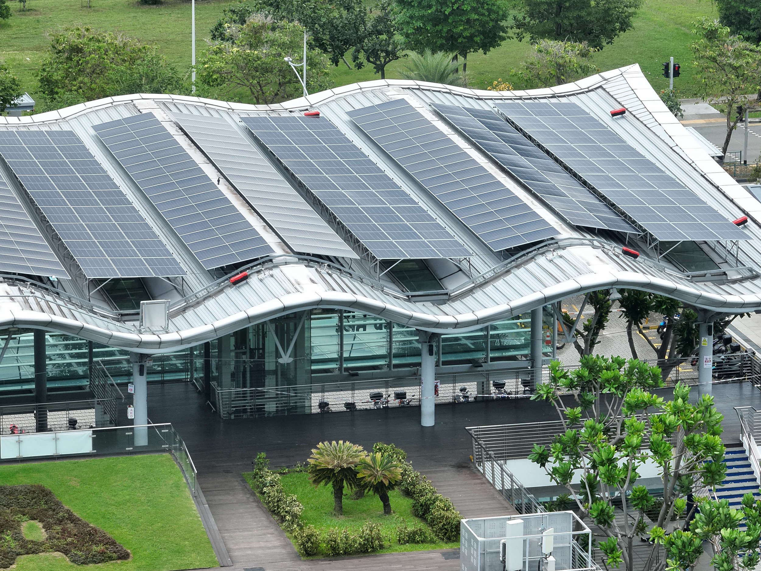 MPA completes solarisation of Marina South Pier