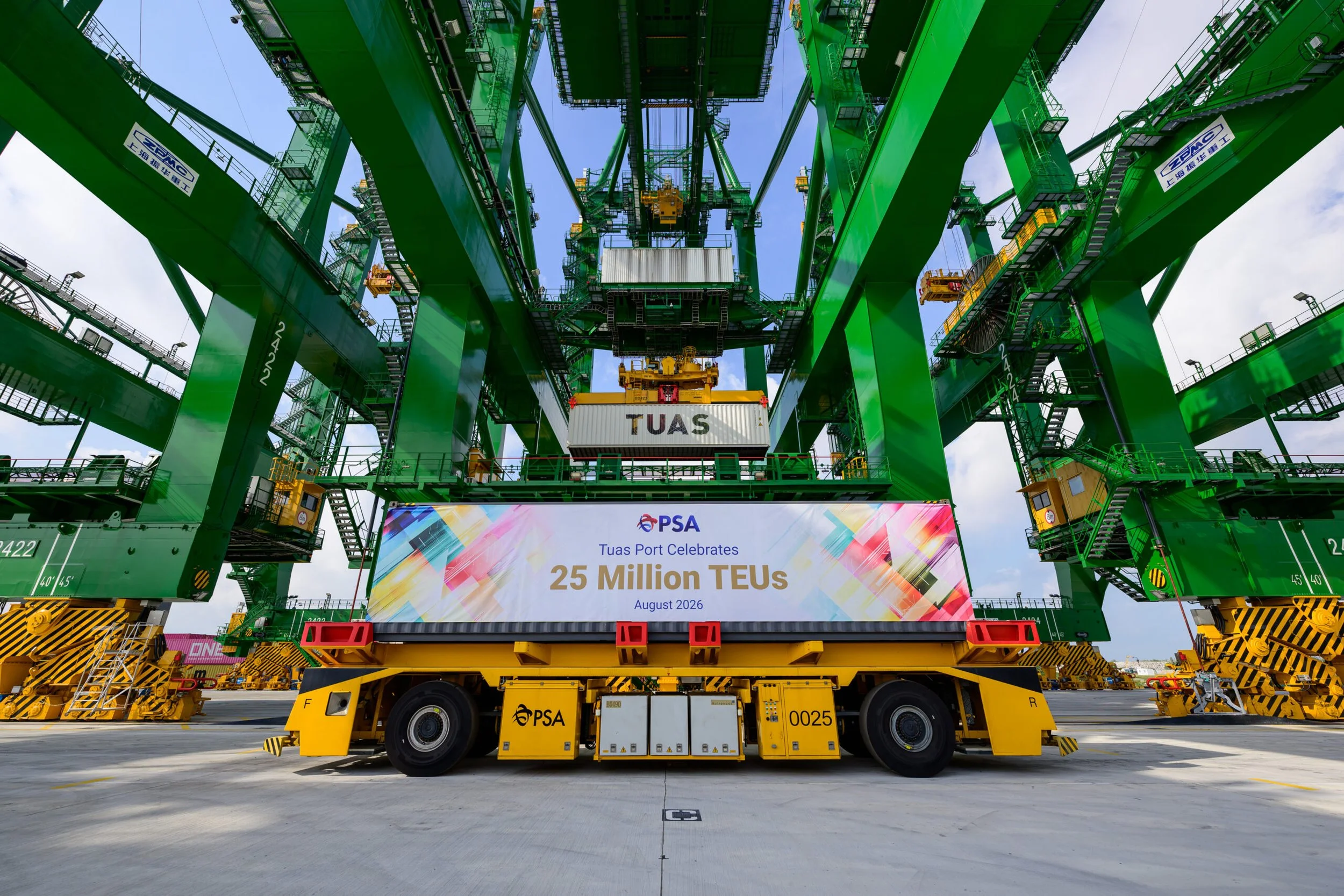 Tuas Port marks 25 million TEUs as PSA Singapore advances the future of port operations