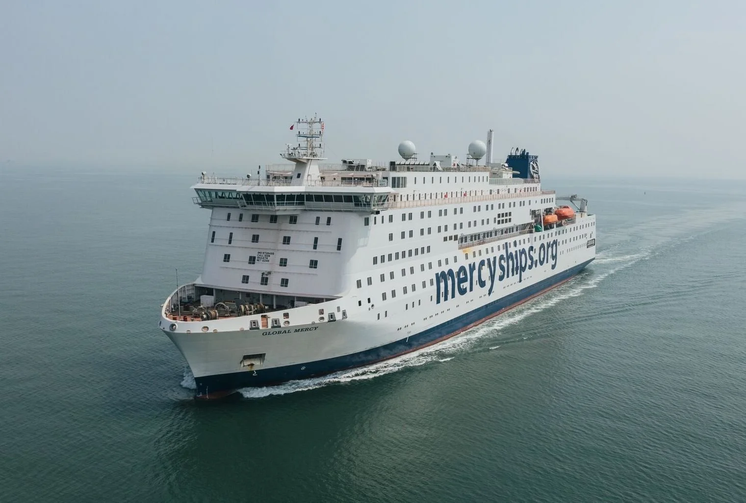 World's largest hospital ship prepared for service with support from Scottish maritime technology