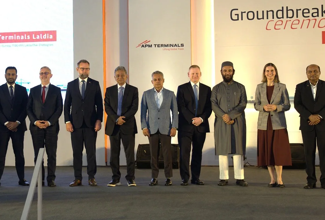 APM Terminals breaks ground for terminal in Laldia, Bangladesh
