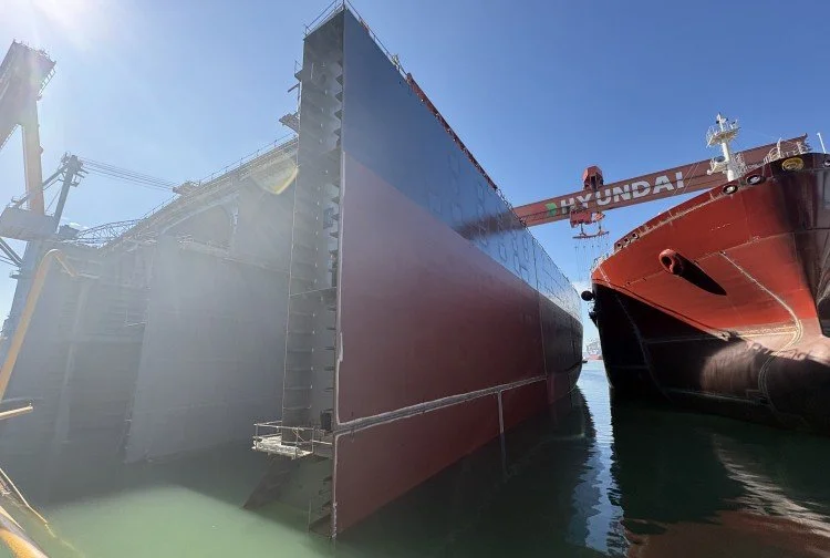 KR and HD Hyundai Samho cut structural safety review time for partial launching with new program