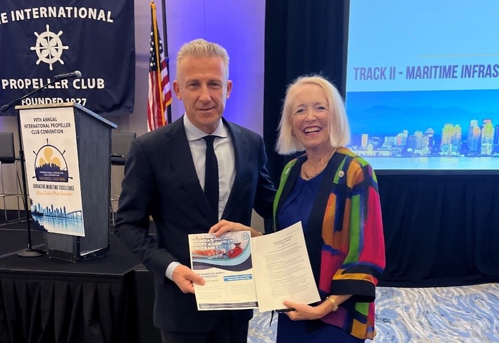 International Propeller Club and NAMEPA partner to support Adopt a Ship program