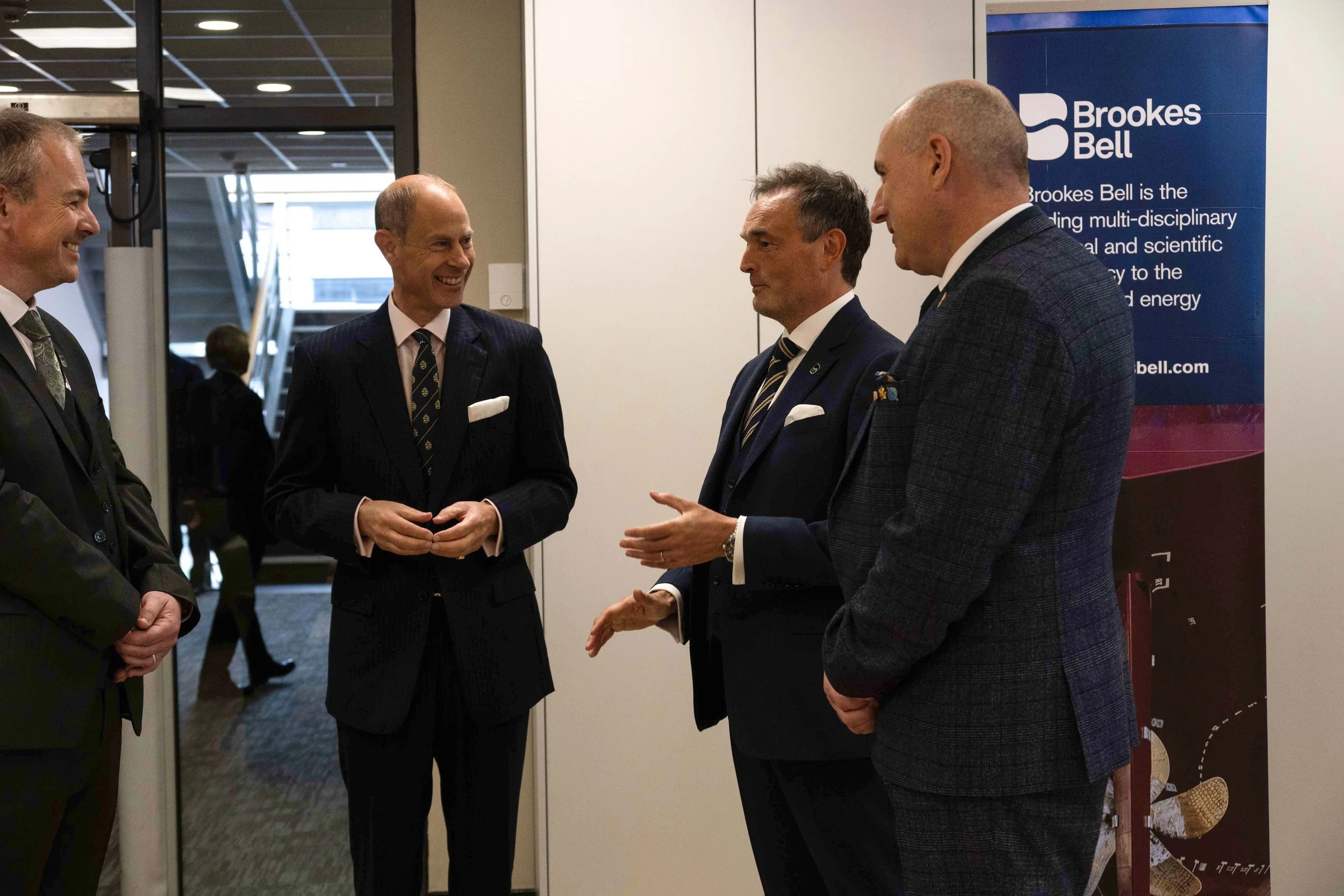 The Duke of Edinburgh opens Brookes Bell’s new Liverpool office