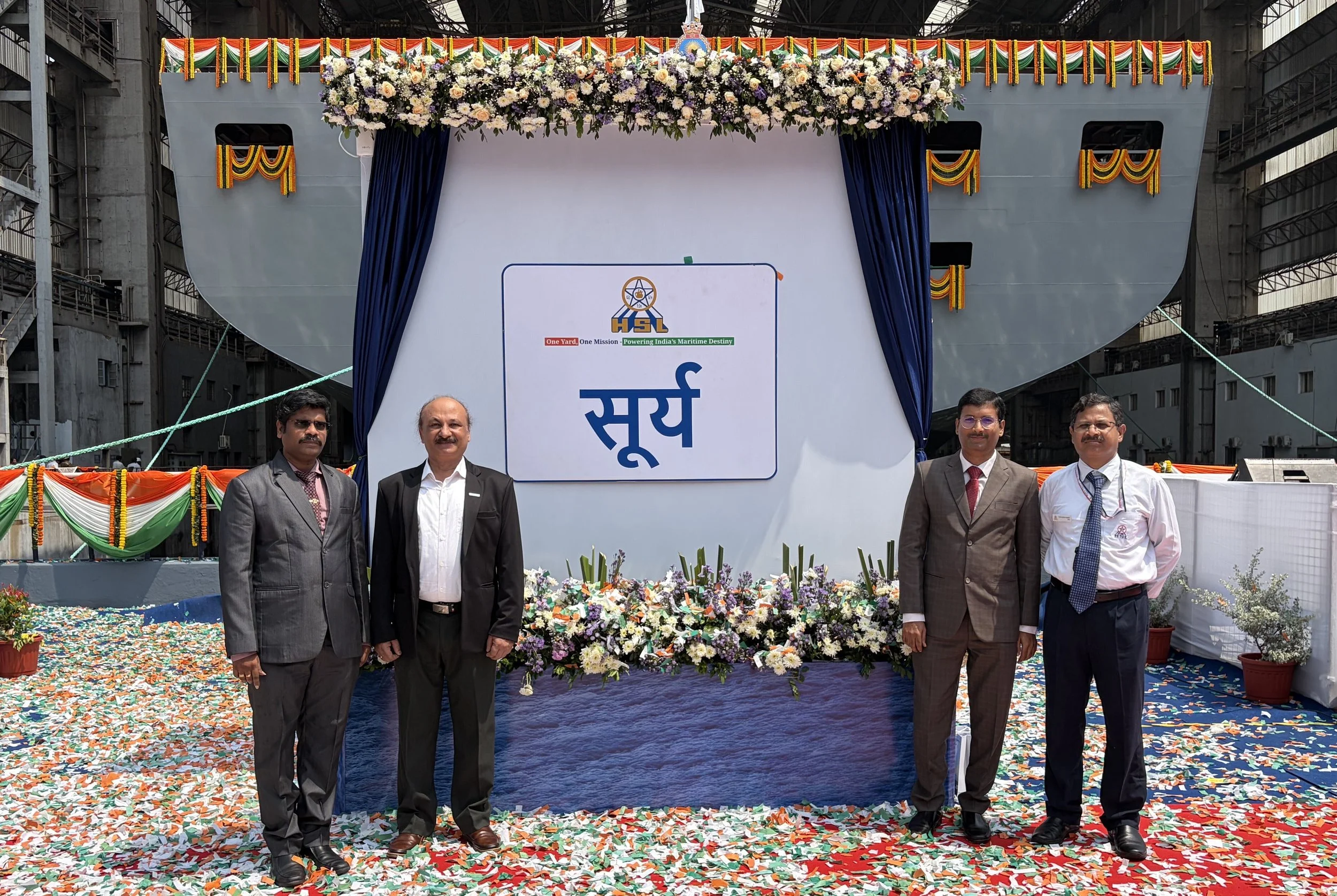 Indian Register of Shipping announces launch of first fleet support ship ‘INS Surya’