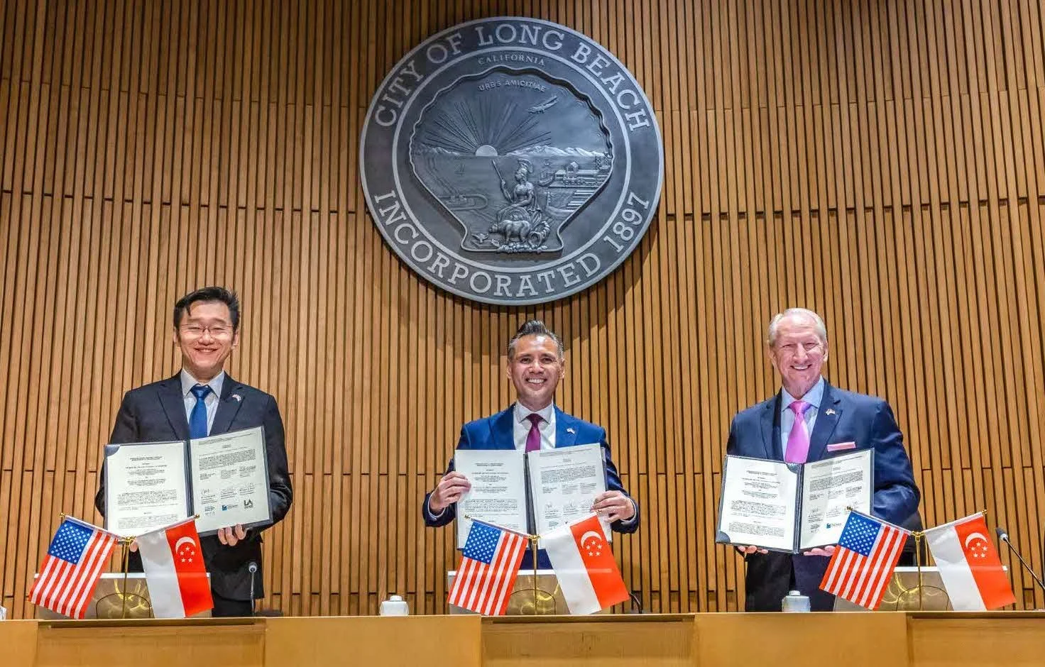 Singapore, Los Angeles, and Long Beach Ports renew Green and Digital Shipping Corridor agreement