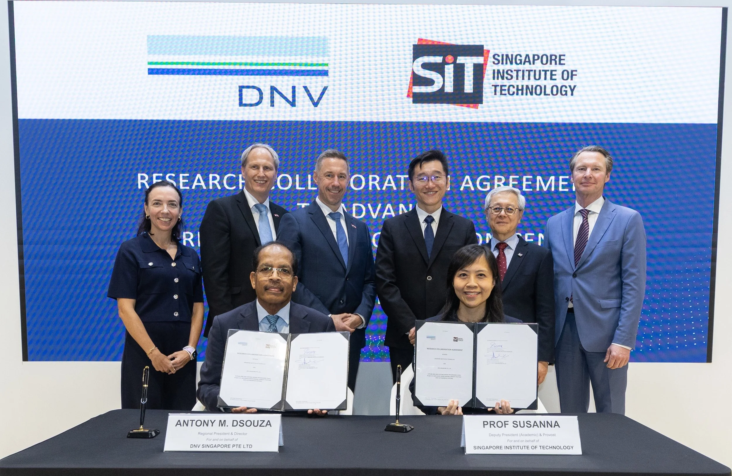 DNV and SIT sign new agreement to advance Singapore’s remote and autonomous maritime capabilities