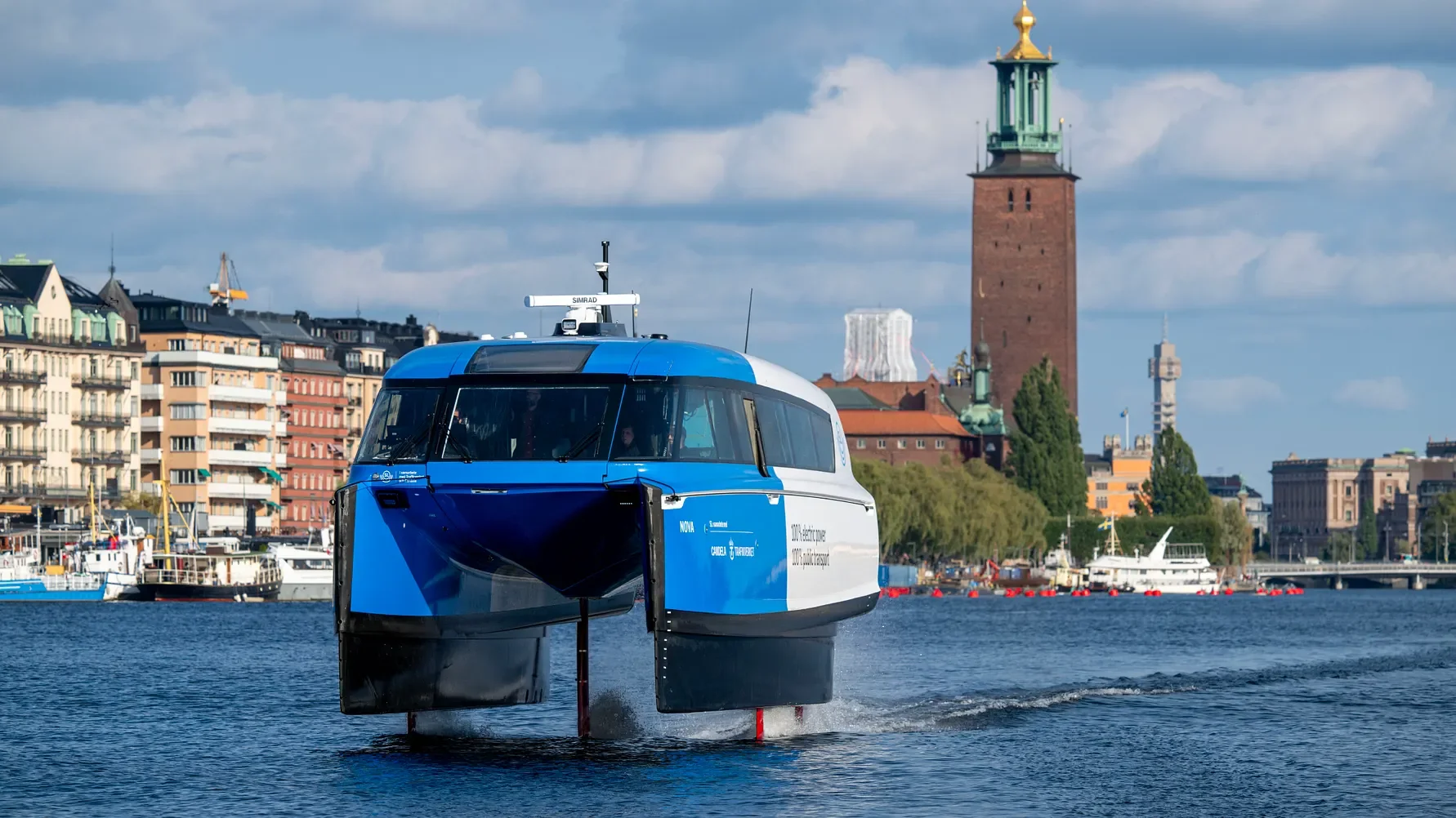 Stockholm’s electric flying ferry successful on all parameters, according to official report