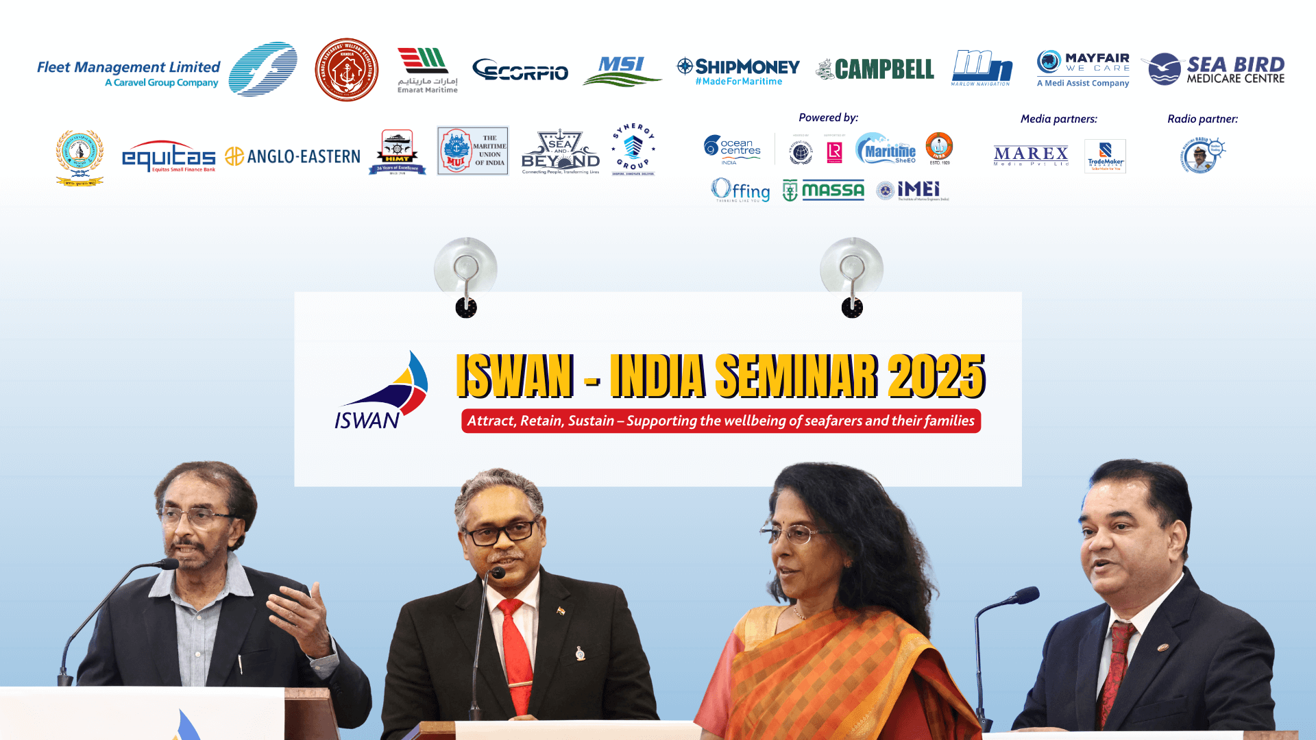 ‘Attract, Retain, Support’: ISWAN India event focuses on wellbeing of seafarers and their families