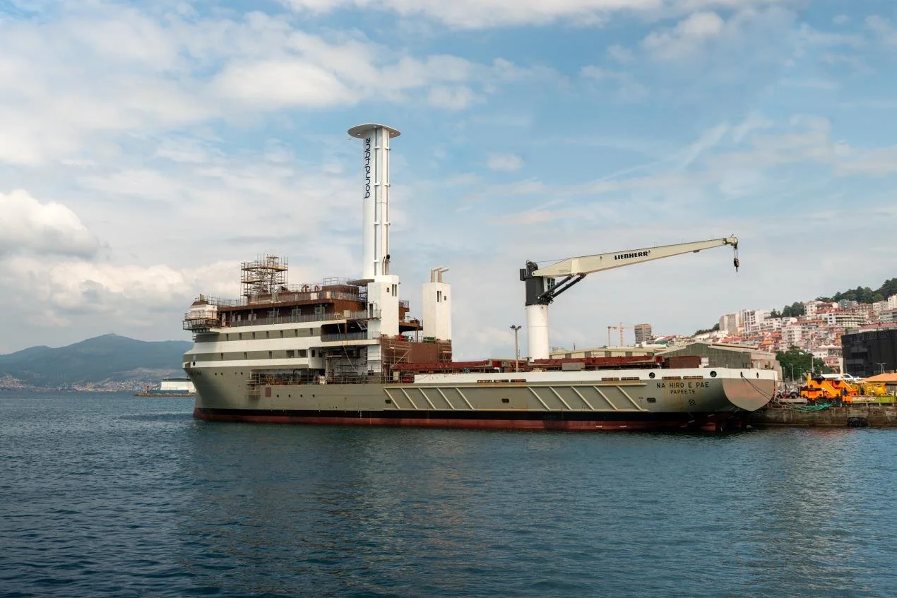 bound4blue completes eSAIL installation on groundbreaking South Pacific multipurpose vessel