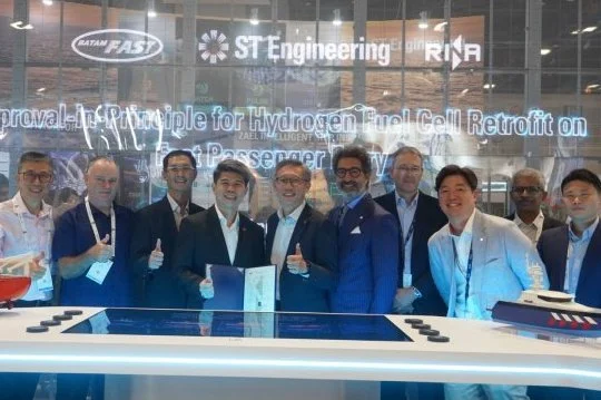 RINA grants ST Engineering Marine AiP for hydrogen fuel cell&nbsp;retrofit on a fast passenger ferry
