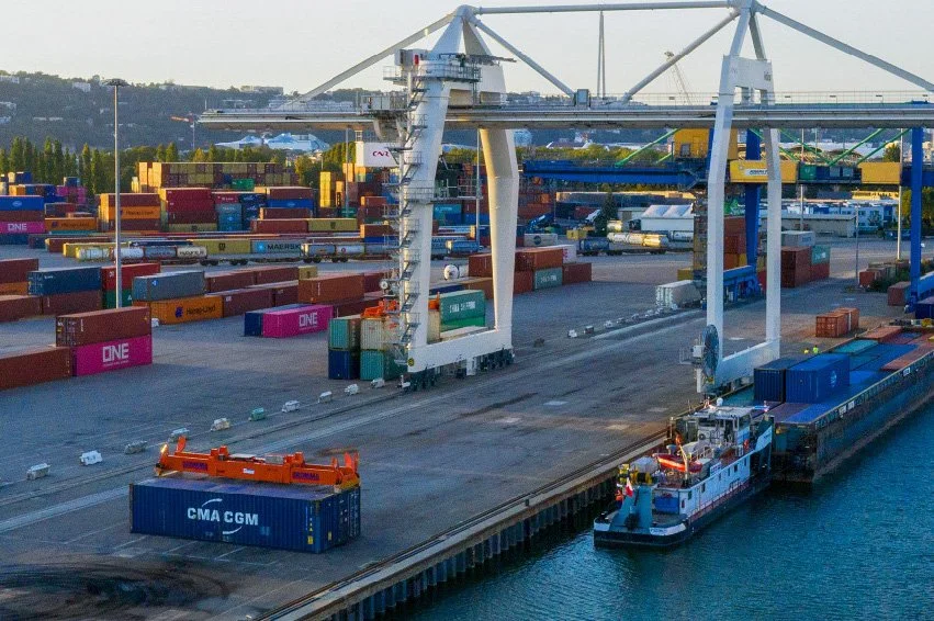 CMA CGM plans to further decarbonise Fos–Lyon corridor with introduction of electric river barge