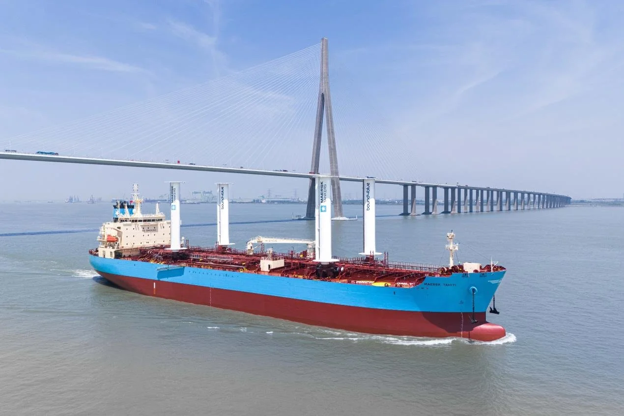 bound4blue completes second&nbsp;eSAIL&nbsp;installation for Maersk Tankers