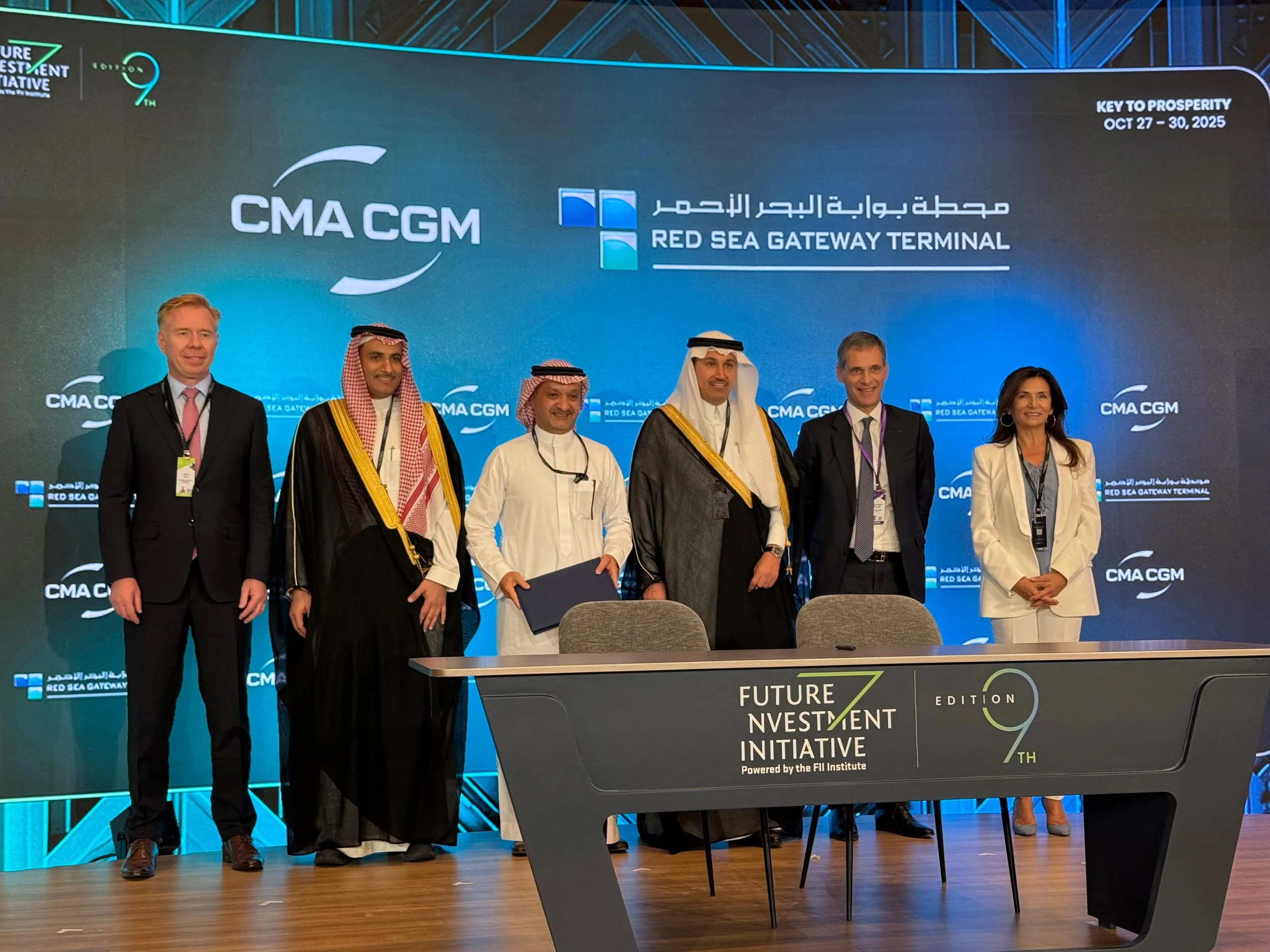 Red Sea Gateway Terminal and CMA CGM plan jv to develop &amp; operate Jeddah Islamic Port Terminal 4