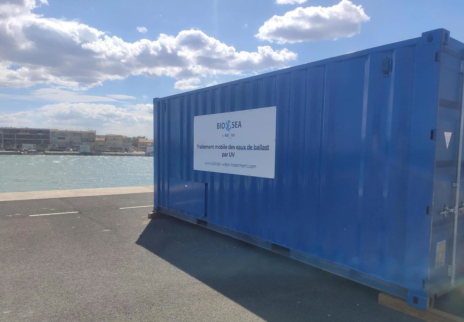 First containerised ballast water treatment success for BIO-UV Group on floating offshore wind project