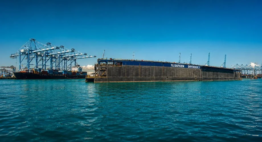 SAFEEN Drydocks expands ship repair capacity with UAE’s largest floating dock