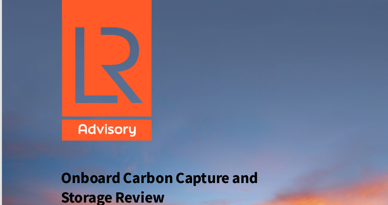 ICS publishes Onboard Carbon Capture and Storage Review report