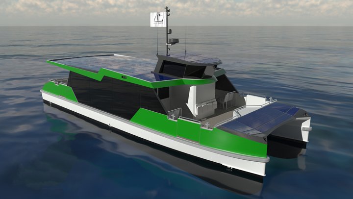 Volvo Penta and Aus Ships have collaborate on Australia’s first electrically driven passenger&nbsp;ferry