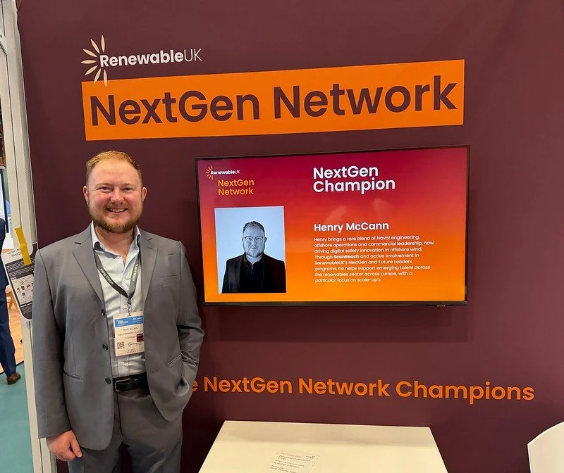 ScanReach Strengthens Offshore Wind Industry Voice as Henry McCann Named RenewableUK NextGen Champion
