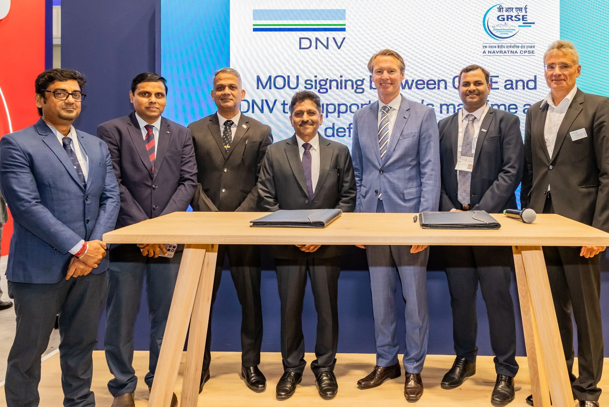 DNV and India’s GRSE sign advanced shipbuilding MoU